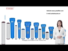 手動排気バルブ付き高圧空気フィルター