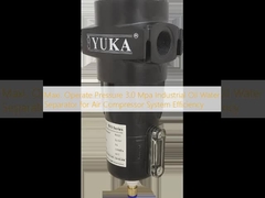 マキシ。エア圧縮機システムの効率のための作動圧力3.0 MPa産業用油水分離器