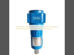 ハイドロセパレーター内外の耐腐食性、99.73%の効率と凝縮液除去