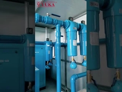 6000～8000時間の要素寿命、0.25バールの低圧力損失の圧縮空気フィルター